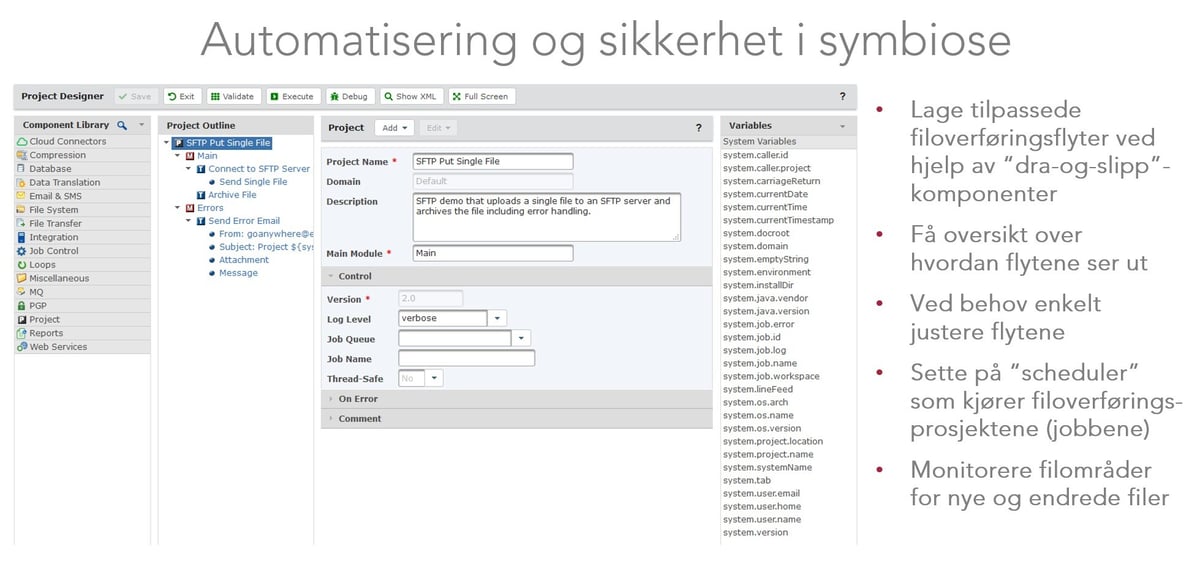 Automatisering og sikkerhet i symbiose