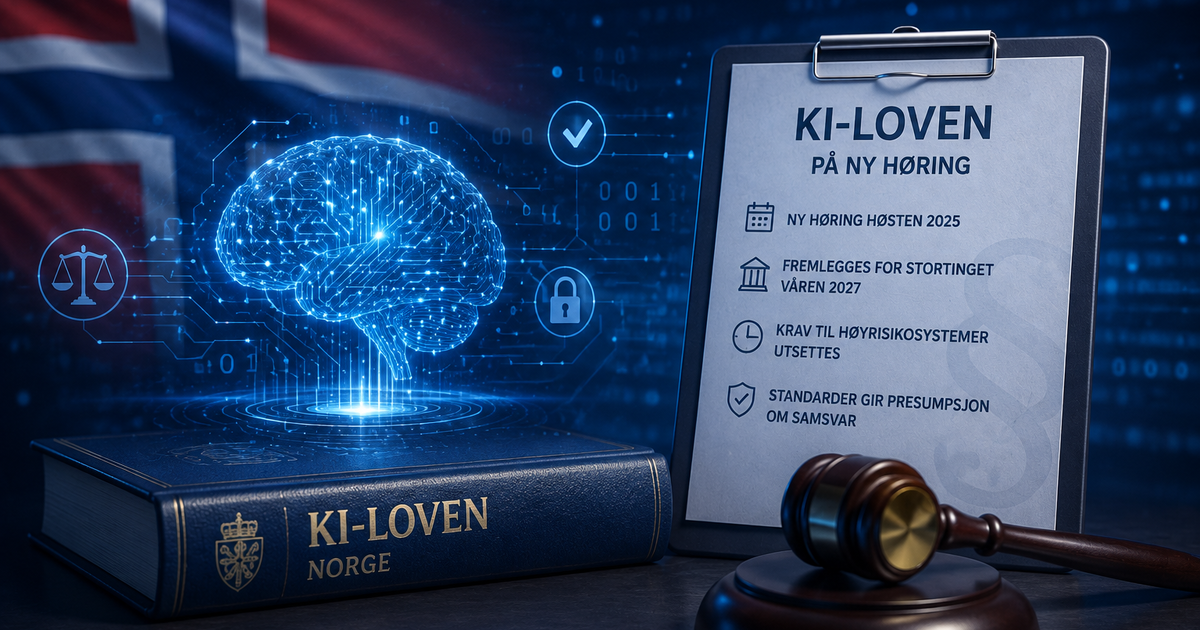 KI-loven på ny høring: hva betyr det for din virksomhet?