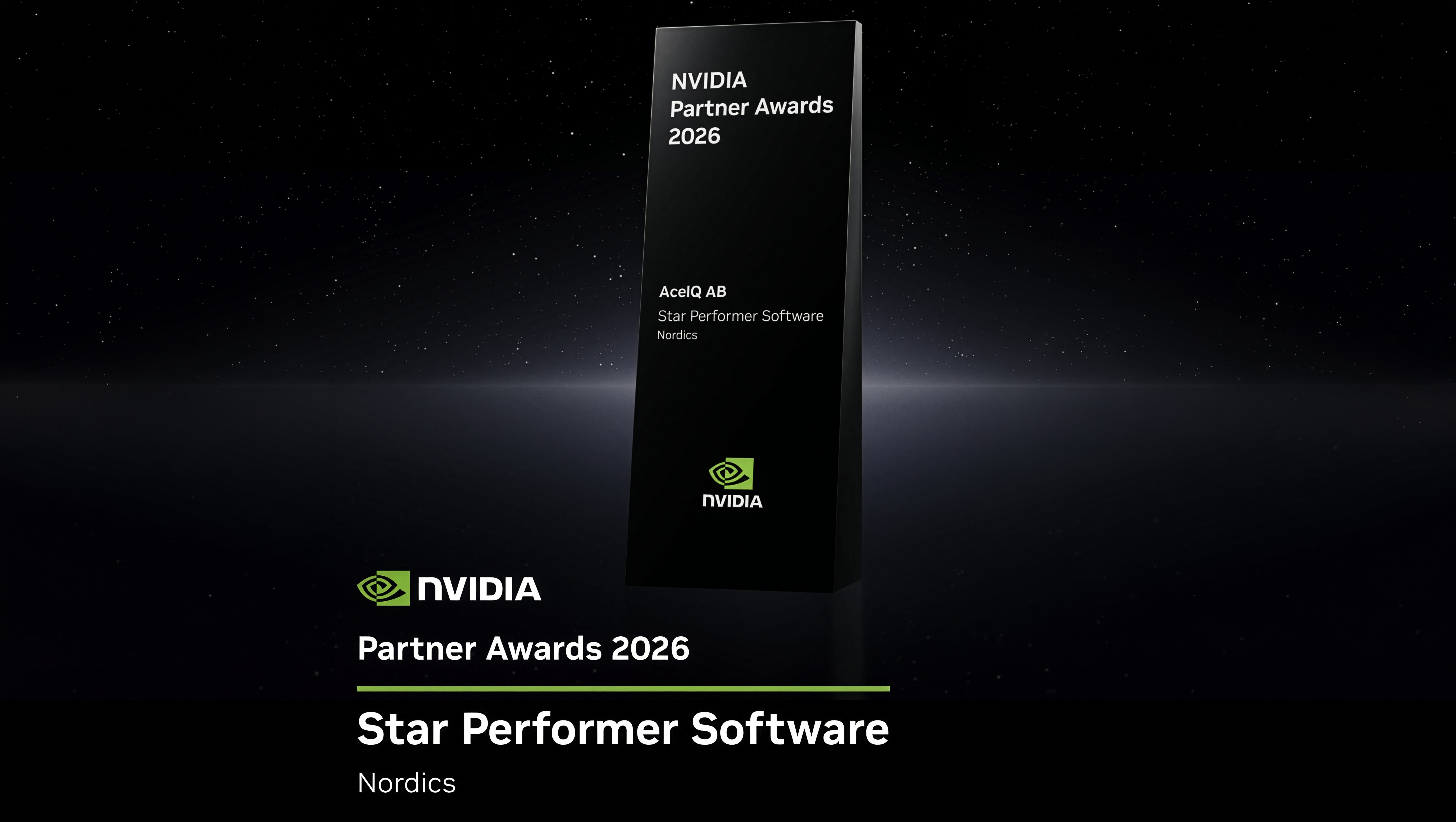 Moves datterselskap AceIQ kåret til årets NVIDIA Star Performer i Norden